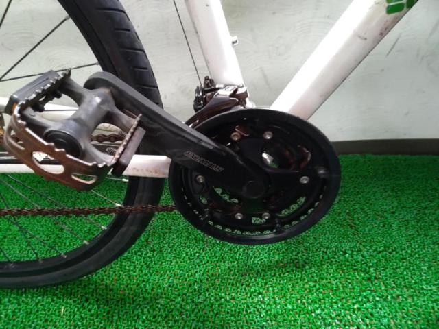 【わけあり現状販売】COLOMBIA TRAILEAD SPORT モデル不明 26x1.50インチ 3x8s MTB ホワイト 参考サイズ165-175