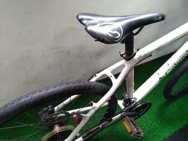 【わけあり現状販売】COLOMBIA TRAILEAD SPORT モデル不明 26x1.50インチ 3x8s MTB ホワイト 参考サイズ165-175