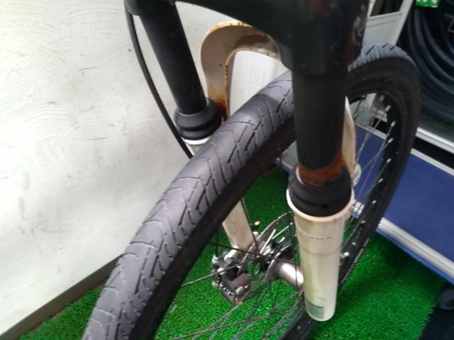 【わけあり現状販売】COLOMBIA TRAILEAD SPORT モデル不明 26x1.50インチ 3x8s MTB ホワイト 参考サイズ165-175