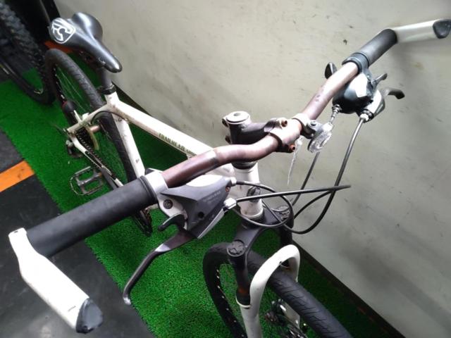 【わけあり現状販売】COLOMBIA TRAILEAD SPORT モデル不明 26x1.50インチ 3x8s MTB ホワイト 参考サイズ165-175
