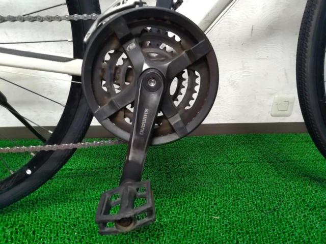 BRIDGESTONE ANCHOR RL1 年式不明 700×32C 3×8s アルミクロスバイク ホワイト サイズ:47 参考サイズ:160～175cm
