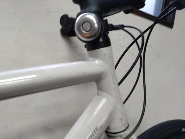 BRIDGESTONE ANCHOR RL1 年式不明 700×32C 3×8s アルミクロスバイク ホワイト サイズ:47 参考サイズ:160～175cm