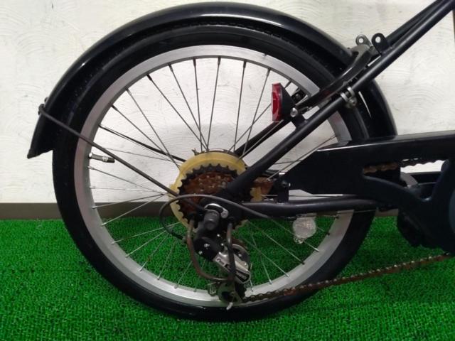 しんせい Crew 20x1.75インチ 外装6段変速 折りたたみ自転車 ブラック
