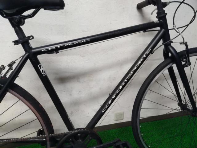 コーナン COMFORTSPORTS 700x28c 外装6段変速 クロスバイク ブラック  フレームサイズ:50  参考サイズ:165-175cm