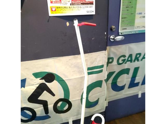 MINOURA Tancho E’SSE ディスプレイスタンド 縦置き ホワイト