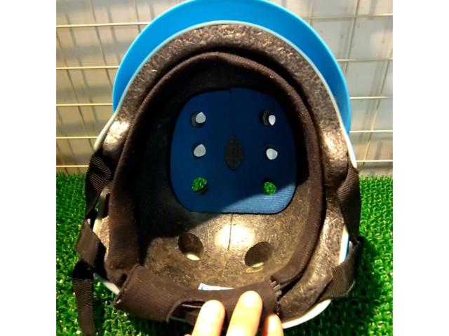 サイズ:46～52cm BRIDGESTONE ヘルメット SGマーク ブルー