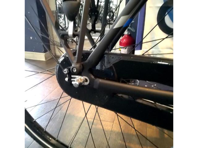 TREK L200 年式不明 700×40C 1×7S  アルミフレームクロスバイク ブラック サイズ:XL 適応身長:185-195cm