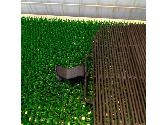 メーカー不明 ひったくり防止用ネット ブラウン