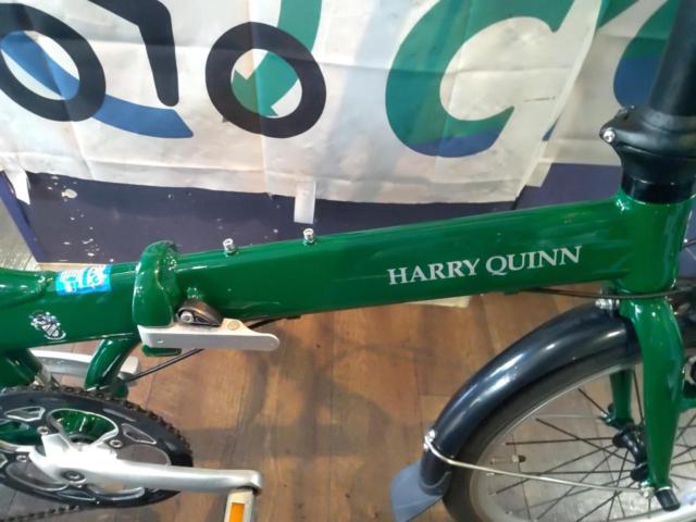 ジック株式会社 HARRY QUINN 20x1.50 外装7段変速 折りたたみ自転車 グリーン