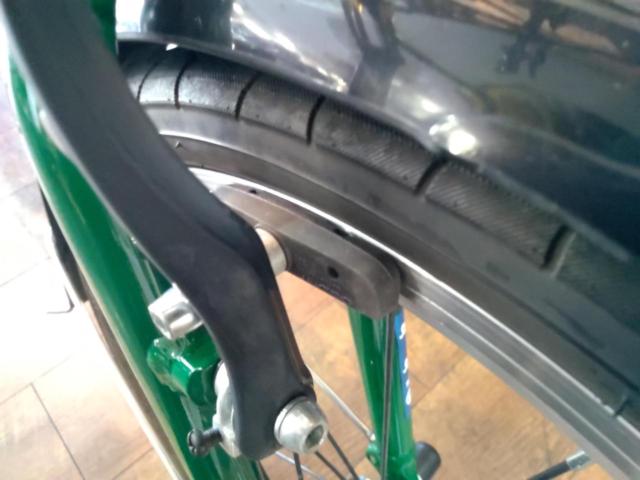 ジック株式会社 HARRY QUINN 20x1.50 外装7段変速 折りたたみ自転車 グリーン