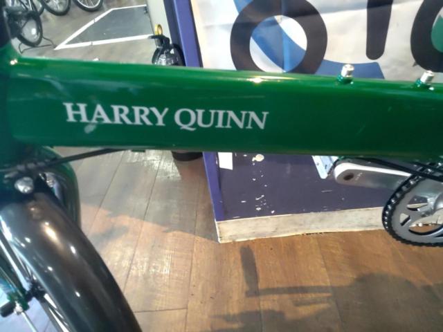 ジック株式会社 HARRY QUINN 20x1.50 外装7段変速 折りたたみ自転車 グリーン