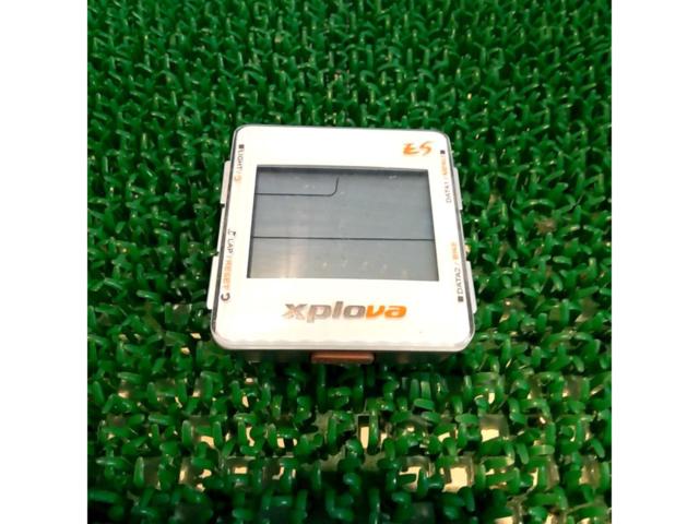 Xplova E5 サイクルコンピューター ホワイト