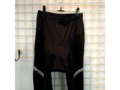 サイズ:L morethan ロング サイクルパンツ ブラック