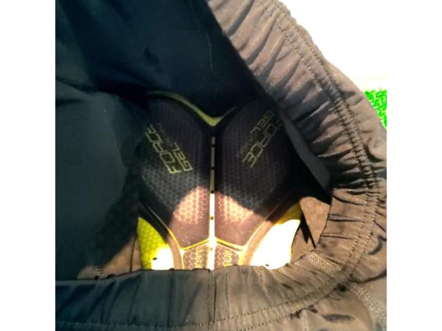 サイズ:L morethan ロング サイクルパンツ ブラック
