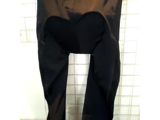 サイズ:L morethan ロング サイクルパンツ ブラック