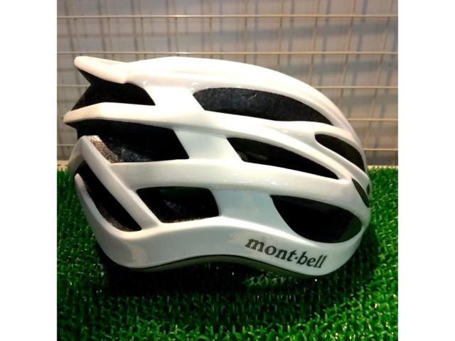 サイズ:58～62cm mont-bell EN1078 サイクルヘルメット ホワイト CE規格