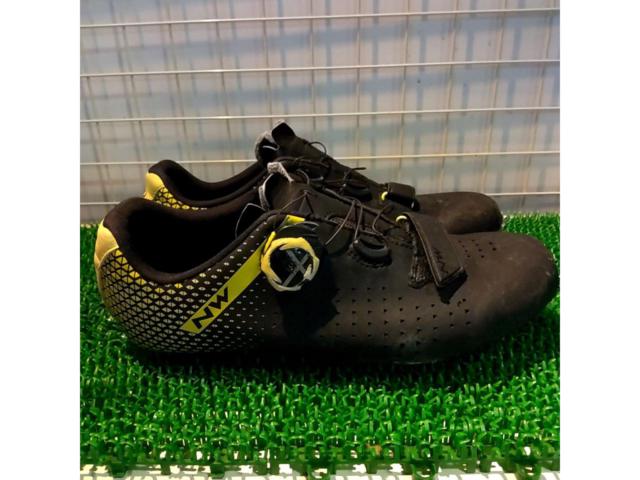 サイズ:26.4 NORTH WAVE CORE PULS2 ビンディングシューズ ブラックイエロー