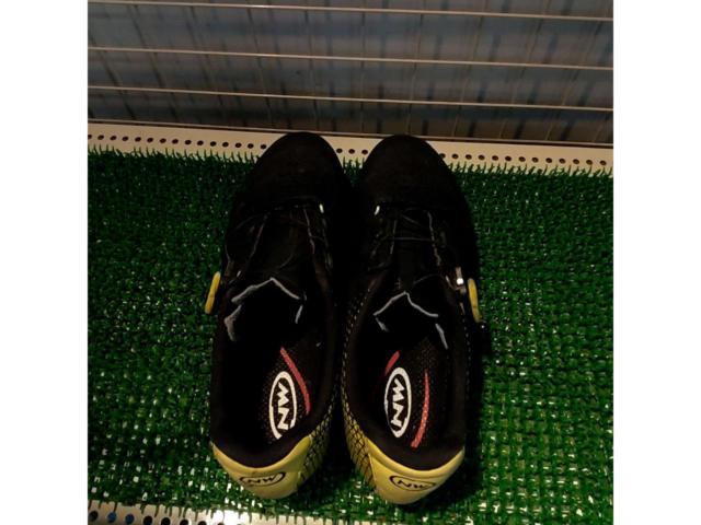 サイズ:26.4 NORTH WAVE CORE PULS2 ビンディングシューズ ブラックイエロー