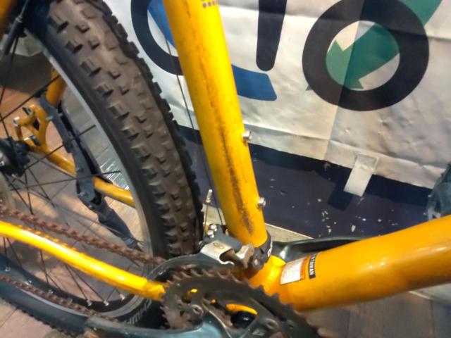 Gary Fisher tassa jare 26×2.25 3×9S アルミ MTB イエローブラック サイズ:48