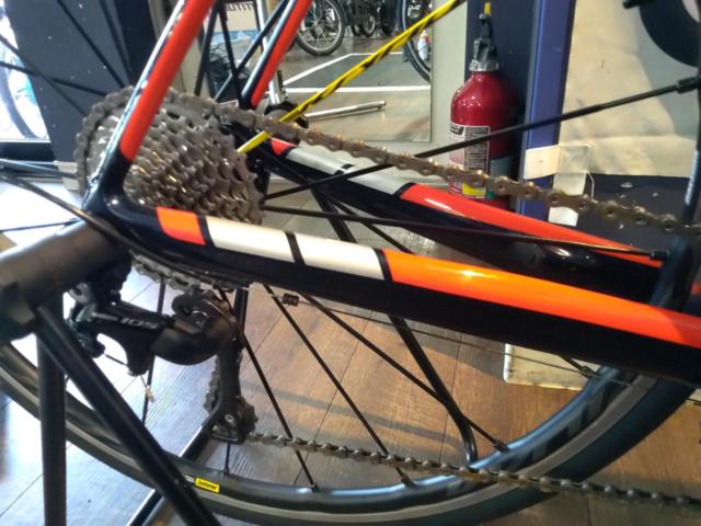 TREK DOMANE S5 2017年 105組み 700x25C 2x11S カーボンロードバイク サイズ:54cm 適応身長:167-174cm