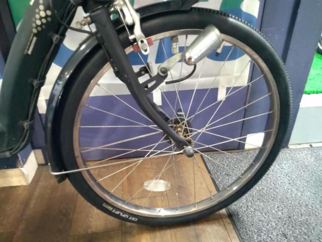 BRIDGESTONE Angelino2013年前後 22/26インチ 内装3段変速 8.9Ah 子乗せ電動アシスト自転車 ブラック