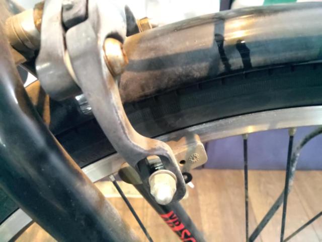 BRIDGESTONE SCHLINE 24x1-3/8インチ 外装7段変速 キッズ自転車 ブラック