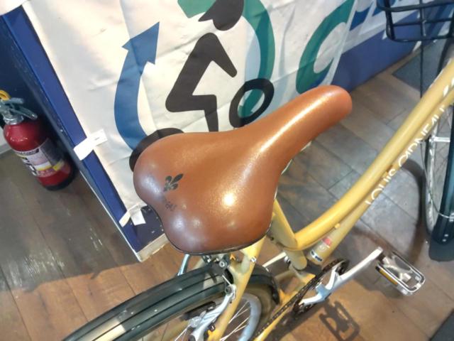 LOUIS GARNEAU LGS-C8 シティローム8 26x1.5 外装7段変速 シティクロスバイク ベージュ サイズ:470mm 適応身長:160-175cm