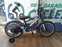 トイザらス RAISE 16x1.95インチ シングル キッズ自転車 ブラック×ブルー