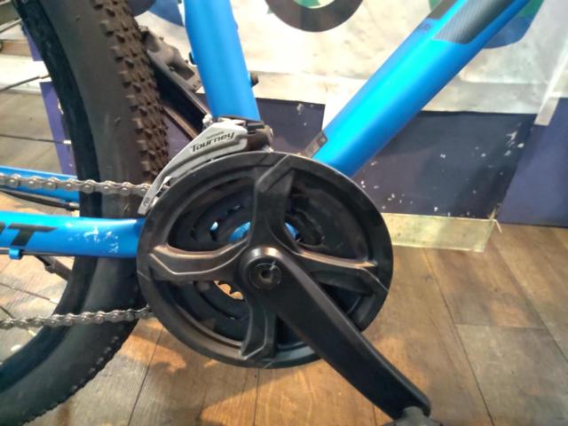 GIANT ATX 27.5x2.10 3x7S アルミマウンテンバイク ブルー サイズ:M 適応身長:170～185cm