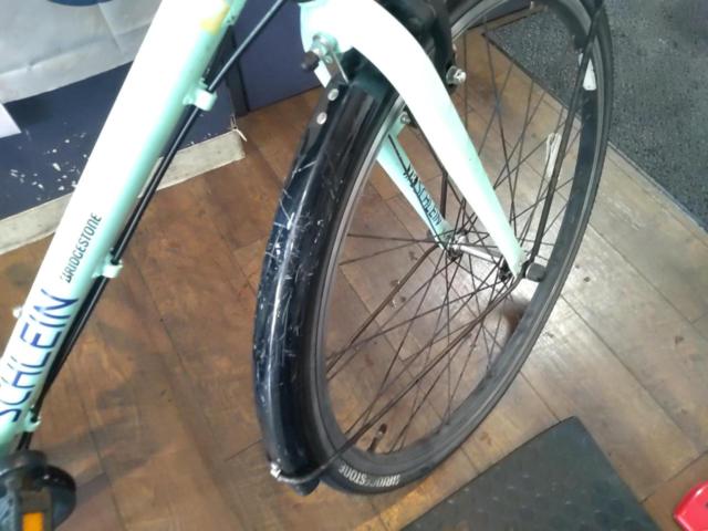 BRIDGESTONE SCHLINE 24x1-3/8インチ 外装7段変速 キッズ自転車 グリーン