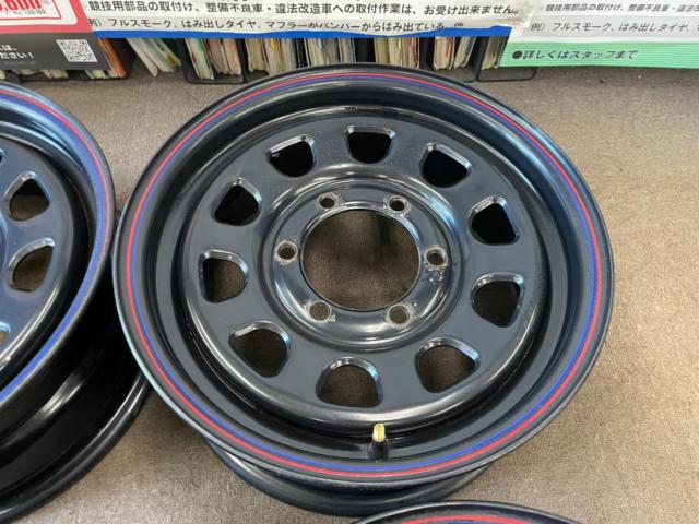 メーカー不明 Daytona風スチールホイール