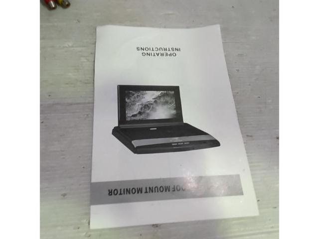 ワケアリ メーカー不明 10.1インチフリップダウンモニター