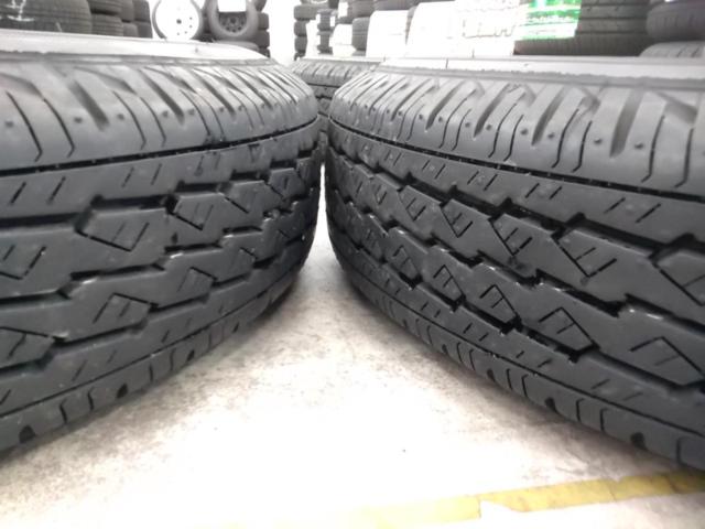 日産純正スチールホイール+BRIDGESTONE V600