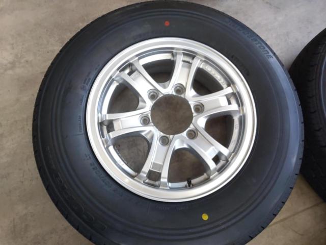 weds KEELER FORCE + BRIDGESTONE ECOPIa RD613 【キャラバンサイズ!!】