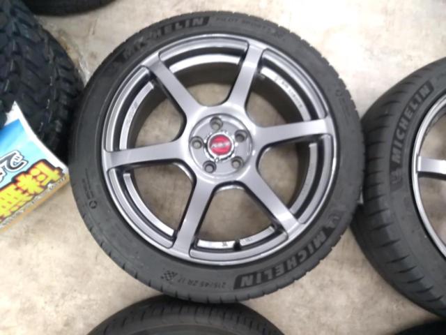 RAYS GRAM LIGHTS 57C6  + MICHELIN MICHELIN PILOT SPORT 4 + YOKOHAMA ECOS ES31