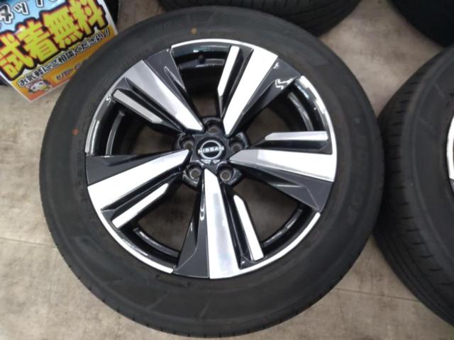 日産 エクストレイル/T33純正アルミホイール + DUNLOP SP SPORT MAXX 050 【タイヤ交換や車検などに!!】