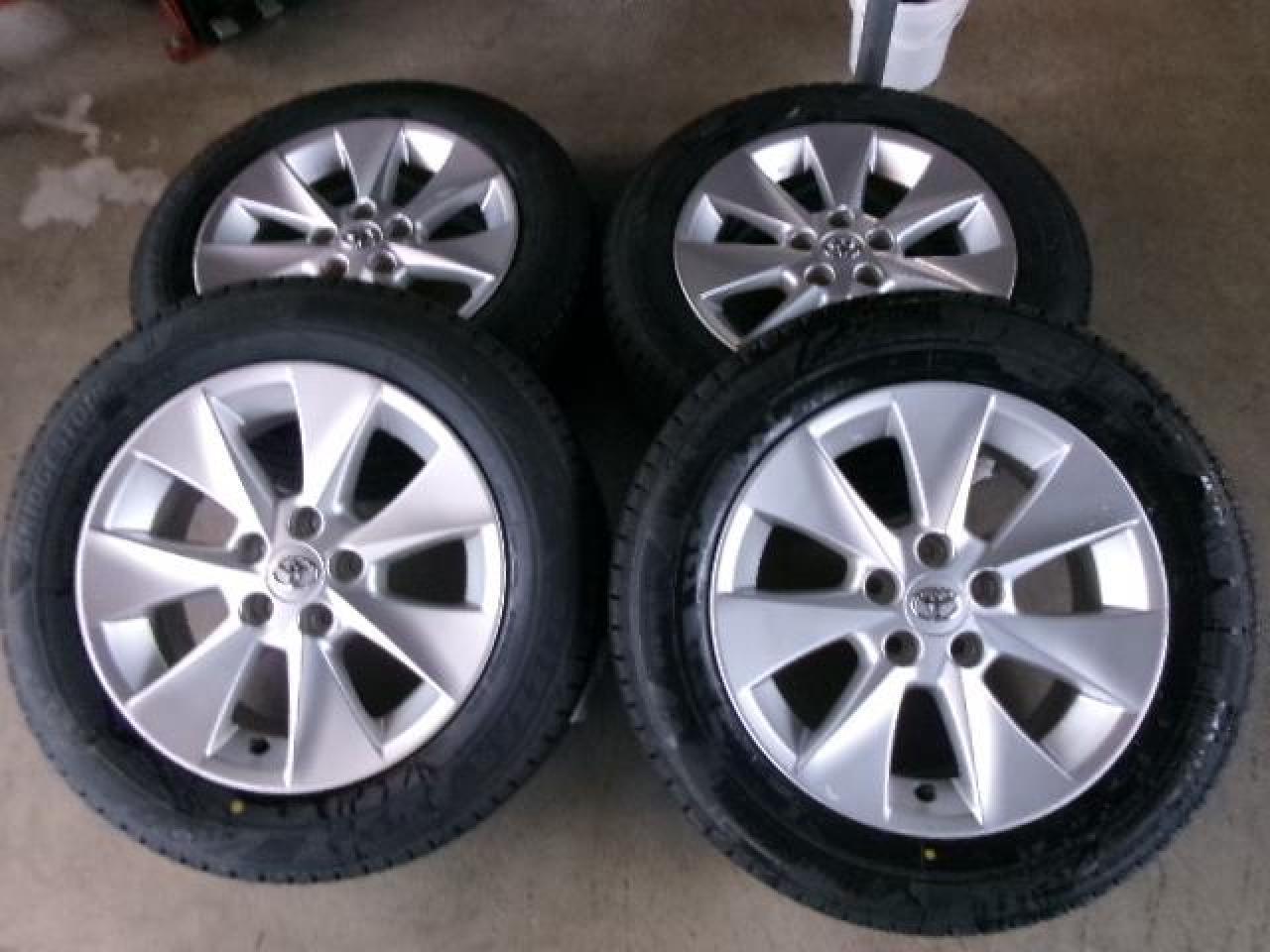 TOYOTA 20系 アルファード/ヴェルファイア 純正ホイール + BRIDGESTONE BLIZZAK VRX3