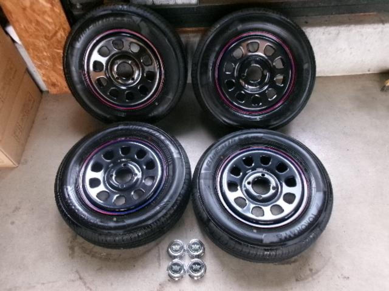 SST DAYTONA スチールホイール  + YOKOHAMA BluEarth-Es ES32