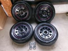 SST DAYTONA スチールホイール  + YOKOHAMA BluEarth-Es ES32