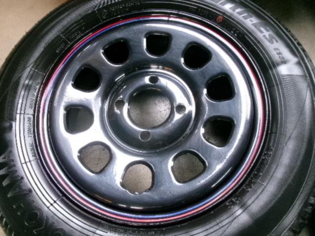 SST DAYTONA スチールホイール  + YOKOHAMA BluEarth-Es ES32