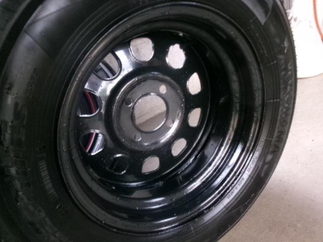 SST DAYTONA スチールホイール  + YOKOHAMA BluEarth-Es ES32