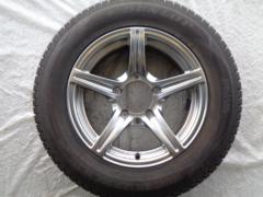 メーカー不明 5本スポーク  + DUNLOP(ダンロップ) WINTER MAXX SJ8