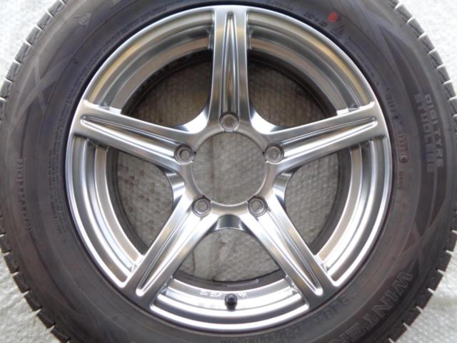 メーカー不明 5本スポーク  + DUNLOP(ダンロップ) WINTER MAXX SJ8