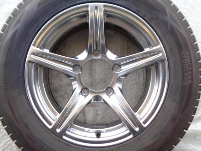 メーカー不明 5本スポーク  + DUNLOP(ダンロップ) WINTER MAXX SJ8