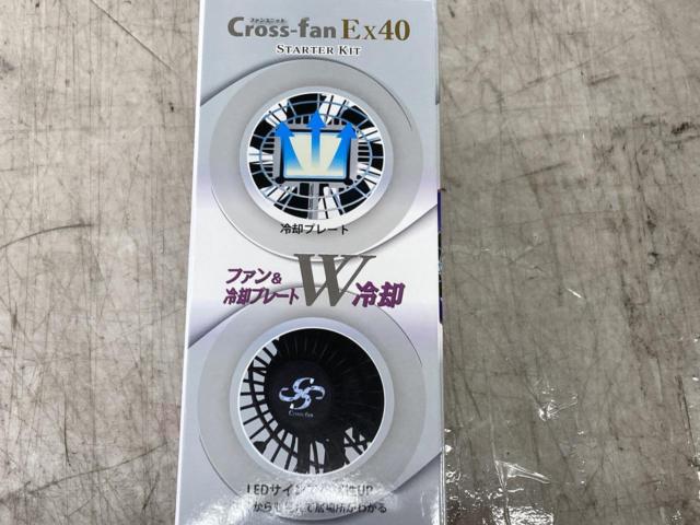 【CROSS FAN】ペルチェ式電動ファン EX40