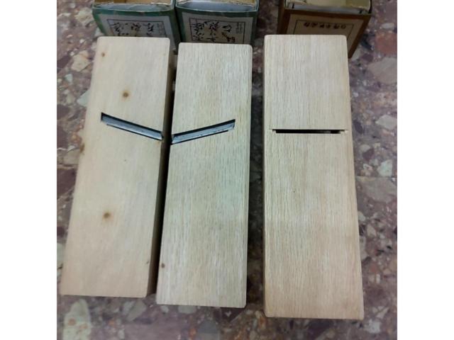 【メーカー不明】白峰/秀峰(左右) 鉋(カンナ)3点セット