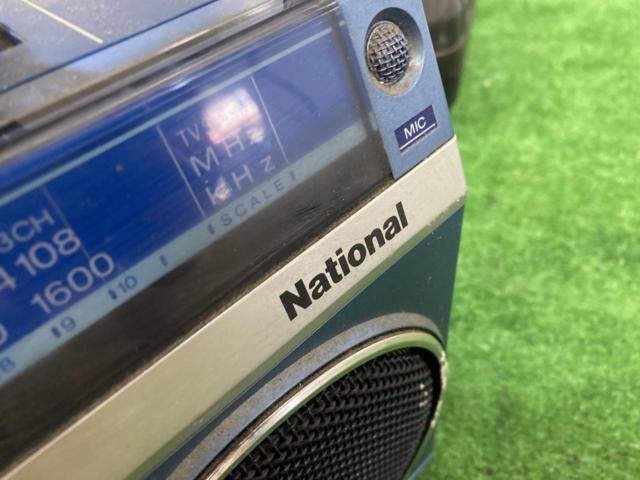 【National】ラジカセ
