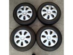 【スズキ純正】 アルト(HA25S)純正スチール+【BRIDGESTONE】ICEPARTNER2