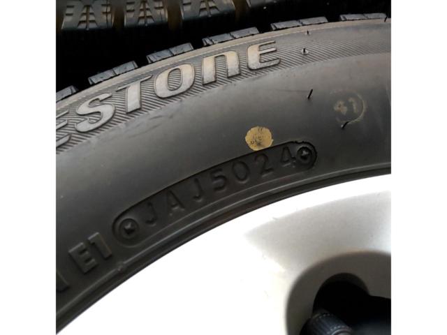 【スズキ純正】 アルト(HA25S)純正スチール+【BRIDGESTONE】ICEPARTNER2