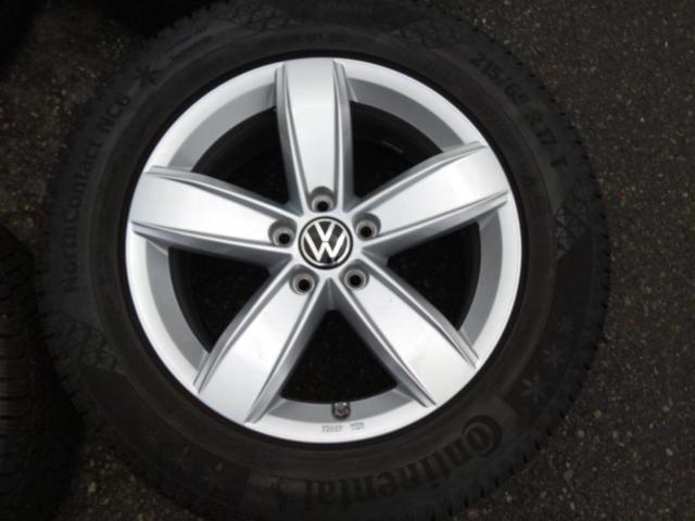 【輸入車純正】フォルクスワーゲン ティグアン純正アルミホイール+【Continental】NorthContact NC6